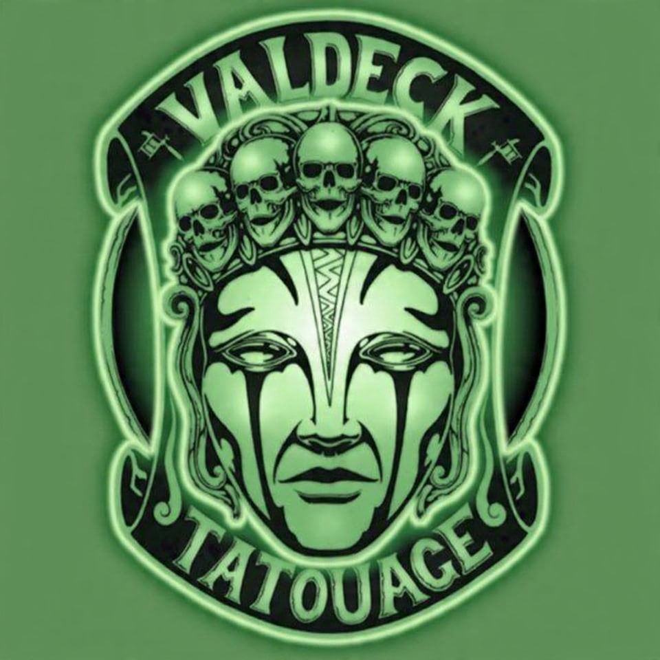 Logo vert Valdeck Tatouage